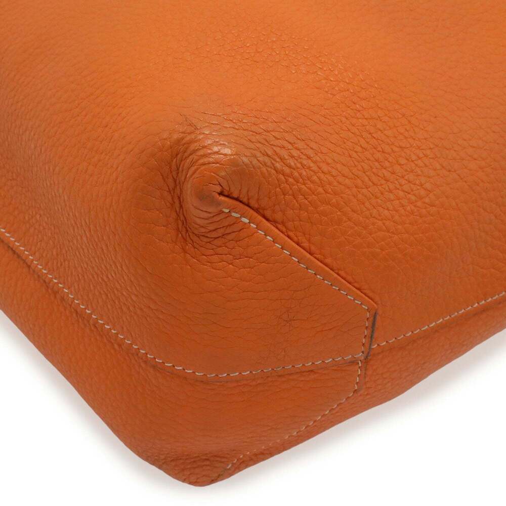 HERMES Double Sens 45 Tote Bag, Reversible, Taurillon Clemence Leather, Black... - Picture 4 of 9